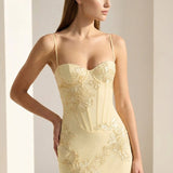 Flora Étoile | Embroidered Tulle Prom & Evening Dress