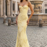 Flora Étoile | Embroidered Tulle Prom & Evening Dress