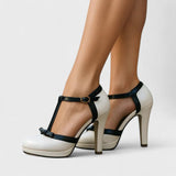 Celmara | Comfort Block Heel Slip On Heels