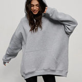 Cloud Lounge | Oversized Polar Fleece Hoodie with Kangaroo Pocket