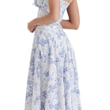 Valerie | Floral Waist Shaper Bustier Dress