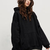 Cloud Lounge | Oversized Polar Fleece Hoodie with Kangaroo Pocket