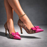 Bellaflair | Bow Detail Heels Feminine Statement Elegance