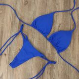 Nyvara | Backless Bikini Adjustable Drawstring Minimal Design