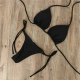 Nyvara | Backless Bikini Adjustable Drawstring Minimal Design