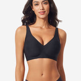 SilkForm Ease | Seamless Deep V Wireless Push Up Bra