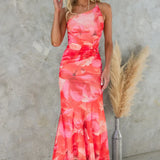 Gwendolyn | Floral Elegant Midi Dress