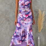 Gwendolyn | Floral Elegant Midi Dress