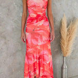Gwendolyn | Floral Elegant Midi Dress