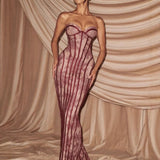 Seraphina Vale | Corset Maxi Evening Dress