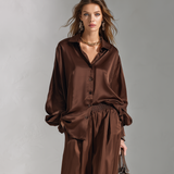 Maritza | Satin Shirt & Trouser Set