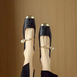 Chelischa | Pearl Strap Mary Jane Heels