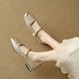 Chelischa | Pearl Strap Mary Jane Heels