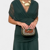 Alondra | Floral Pleated Maxi Dress