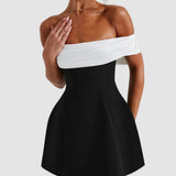 Lola | Bardot Bow-Back Party Mini Dress