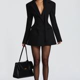 Georgina | Tailored Blazer Mini Dress