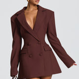 Georgina | Tailored Blazer Mini Dress