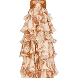 Alissa | Butterfly Ruffle Maxi Dress
