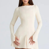 Chessie Valmont | Pleated A Line Midi Dress