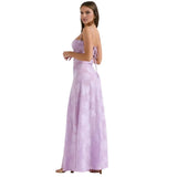 Elysienne Fleur | Jacquard Corset Maxi Wedding Guest Dress