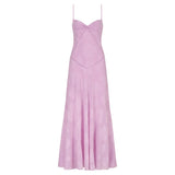 Elysienne Fleur | Jacquard Corset Maxi Wedding Guest Dress