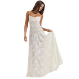 Elysienne Fleur | Jacquard Corset Maxi Wedding Guest Dress