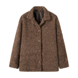 Shearline | Oversized Faux Shearling Coat with Textured Finish