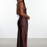 Catalina | Luxe Satin Maxi Dress