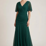 Alondra | Floral Pleated Maxi Dress