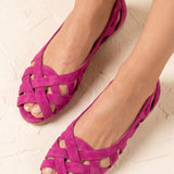 Vivara Noelle | Suede Cross Strap Sandals
