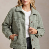 Emily | Elegant Teddy Spring Coat
