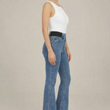 Sandra | Flared Jeans High Waist Stretch Denim