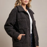 Emily | Elegant Teddy Spring Coat