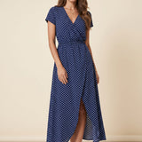 Floriane Soleil | Floral Wrap Summer Dress