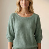Leslie | Soft Knit Sweater Breathable Comfortable Fit