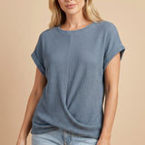 Marielle Solène | Textured Summer T Shirt