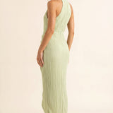Kerstin Élégance | Halterneck Maxi Summer Dress