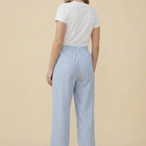 Tatienne | Wide Leg Pants Elastic Waist Drawstring