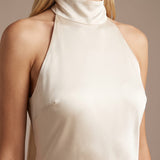 Sienna Valérie | Satin Wedding Guest Maxi Dress