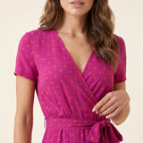 Floriane Soleil | Floral Wrap Summer Dress