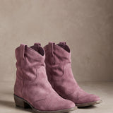 Virexa | Western Ankle Boots Vintage Modern Edge