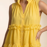 Ava Belle | Peplum V Neck Mini Dress