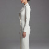 Natalie | Tailored Midi Blazer Dress