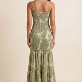Aurelia Fiora | Floral Cut Out Maxi Dress