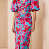 Gwen Soleil | Vibrant Maxi Summer Dress