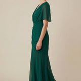 Alondra | Floral Pleated Maxi Dress