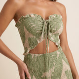 Aurelia Fiora | Floral Cut Out Maxi Dress