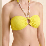 Soléa Mirabelle | Jacquard Bandeau Bikini Set