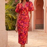 Gwen Soleil | Vibrant Maxi Summer Dress