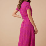 Floriane Soleil | Floral Wrap Summer Dress